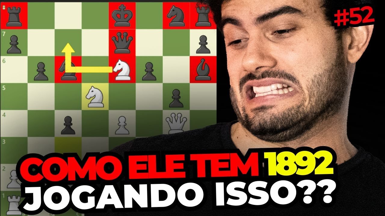 Como esse cara tem 1892 jogando isso?? SpeedRun Xadrez Online #ep52