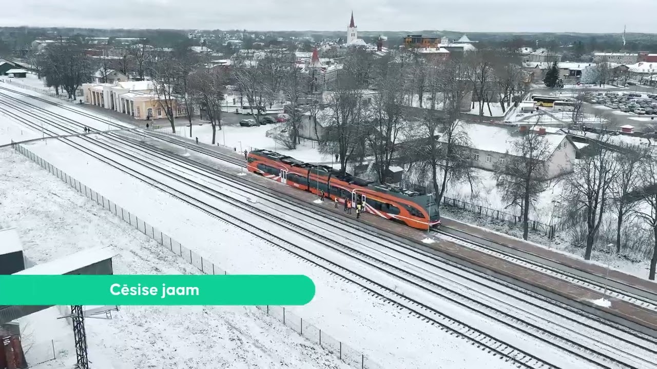 Porgand sõidab Riiga. Valga - Riia katsesõit 4.-6. veebruar 2025