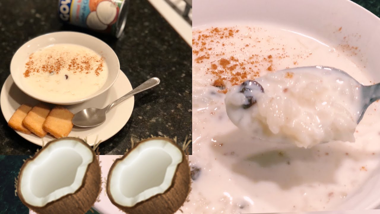 Arroz con leche de coco | muy fácil | cremoso |#quedateencasa