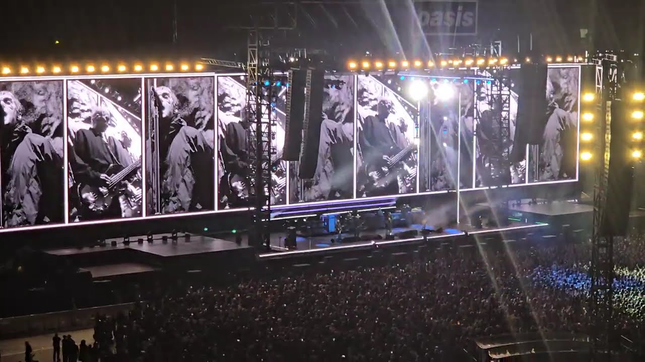 Oasis live @Melbourne It,s Good To Be Back!!