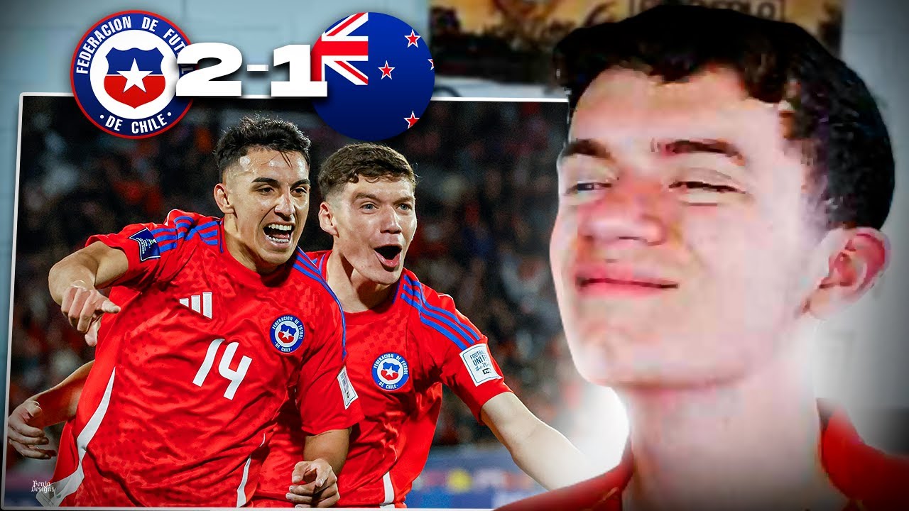 &iexcl;EN LA ULTIMA! 🥳 CHILE vs NUEVA ZELANDA | REACCIONES DE UN HINCHA CHILENO | Mundial Sub-20 2025