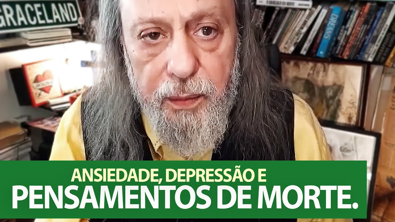 Ansiedade, depressão e pensamentos de morte.