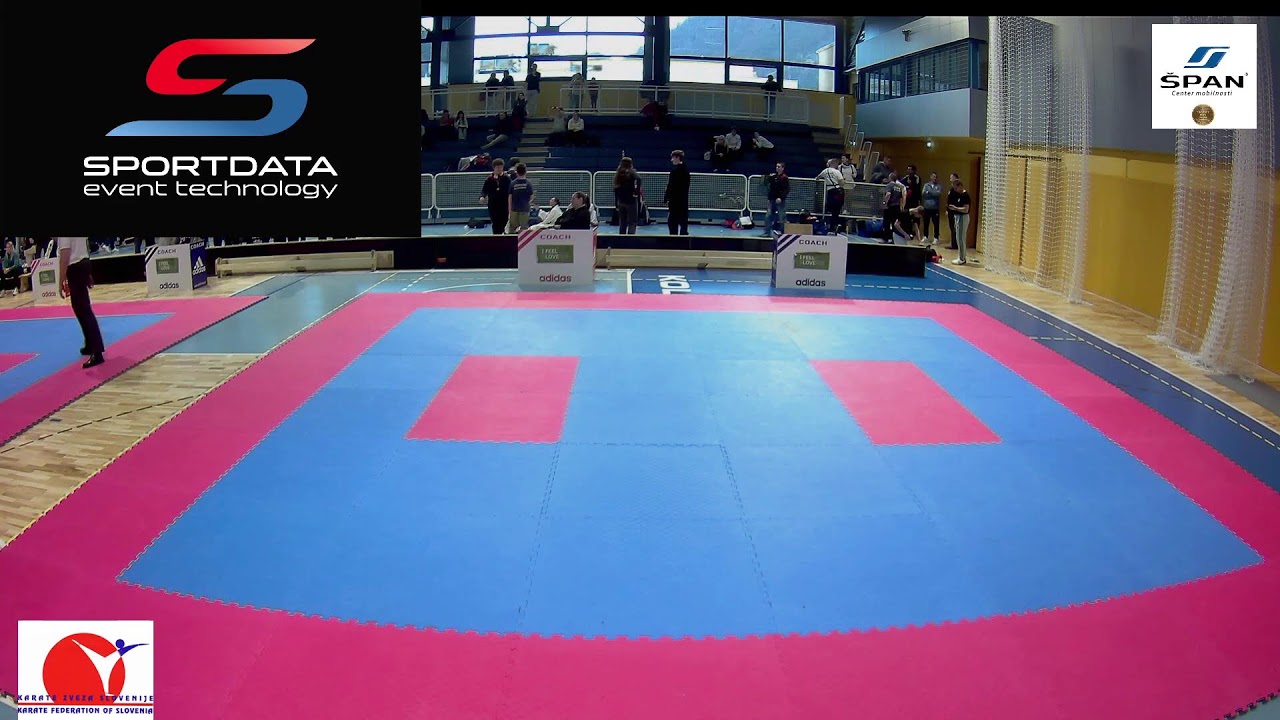 1 Tatami 1. državno pokalno tekmovanje, tekmovalni - rekreativni in Para karate
