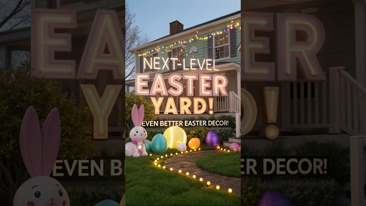 Next-Level Outdoor Easter Decor Ideas 🐰 | Stunning Easter Yard & Porch Decorations&nbsp;2025