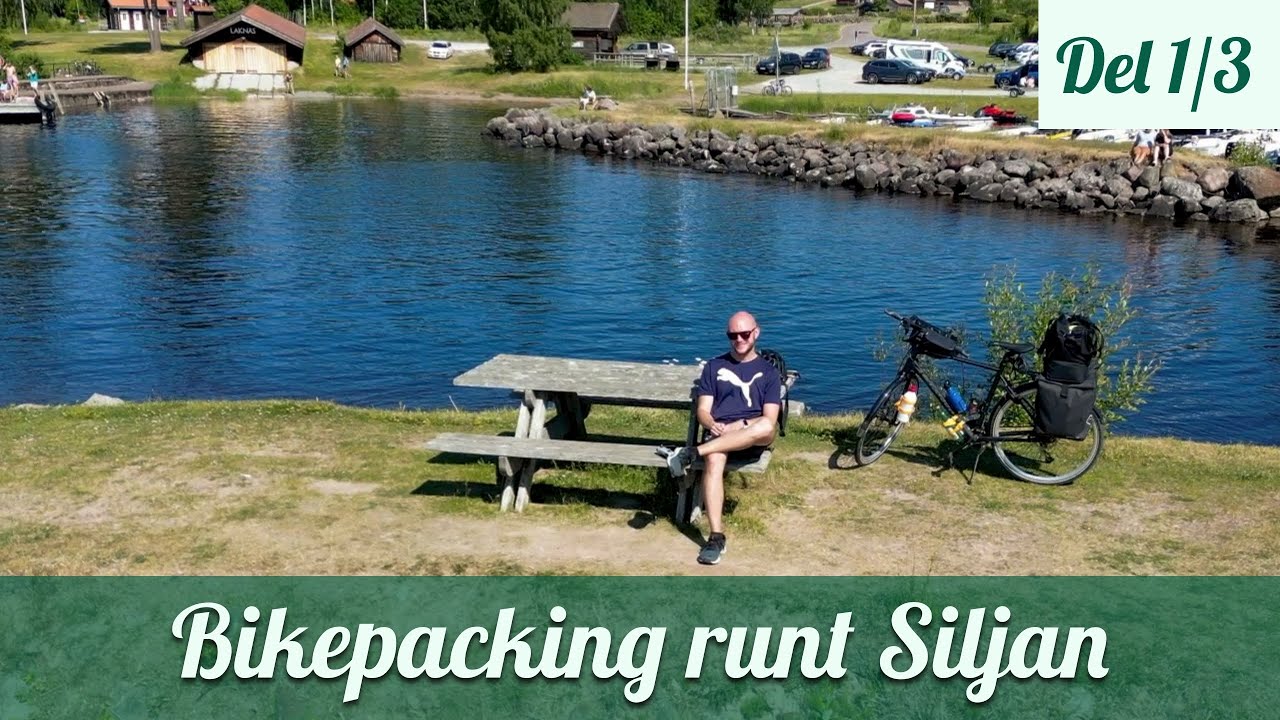Siljan runt – äventyret börjar! | Solo bikebacking | Del 1/3: Leksand-Rättvik