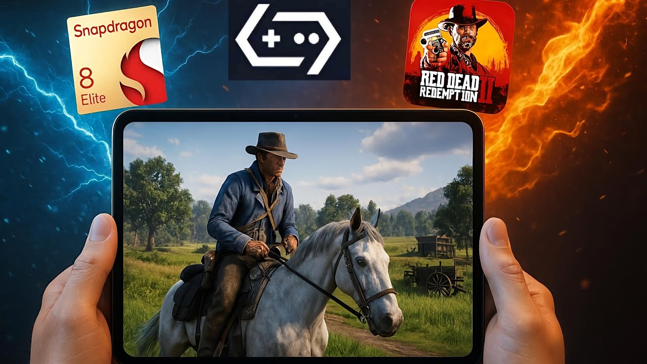 RDR 2 on OnePlus Pad 3 ! Snapdragon 8 Elite vs The Heaviest Game Ever 📱🔥