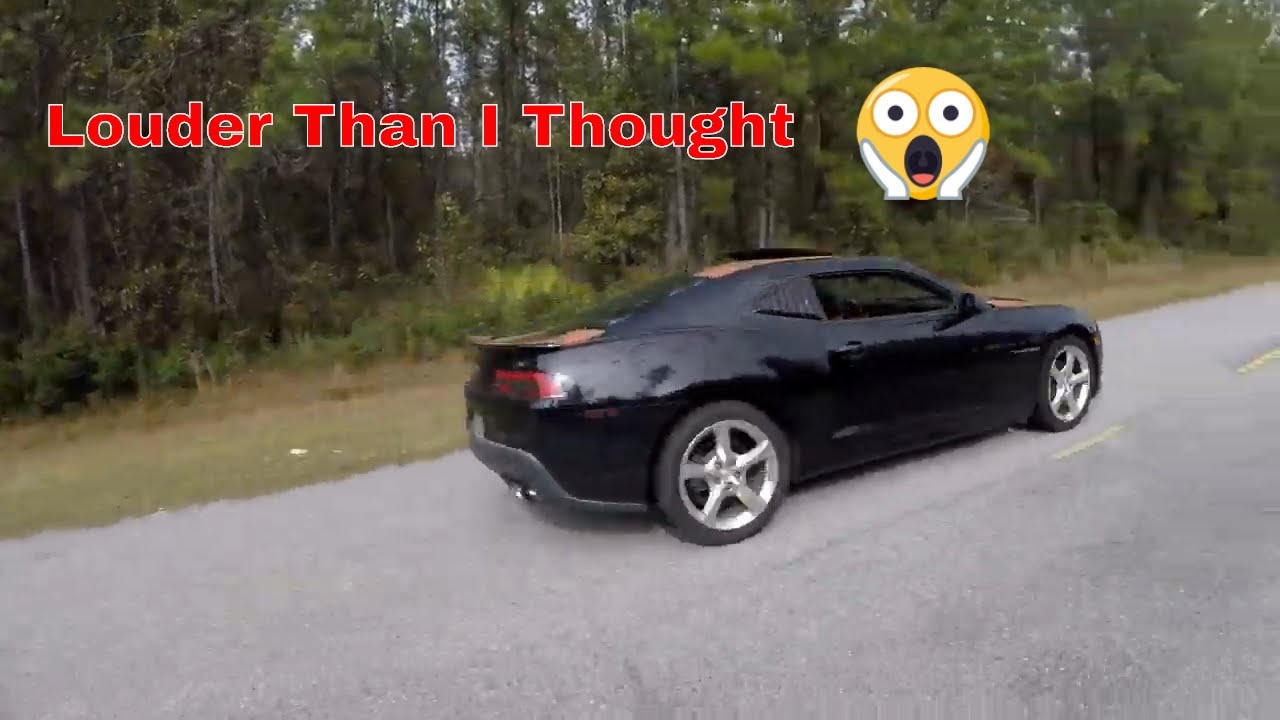 Camaro RS NPP Exhaust / 5th Gen RS