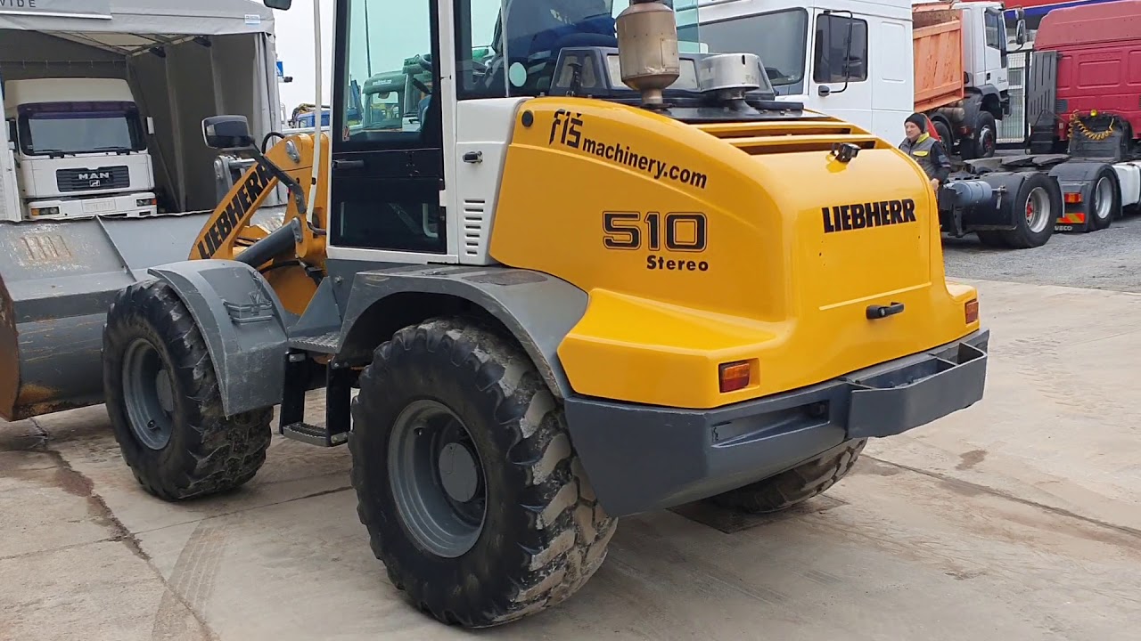 WHEEL LOADER LIEBHERR L510 STEREOLADER FIS MACHINERY SLOVENIA