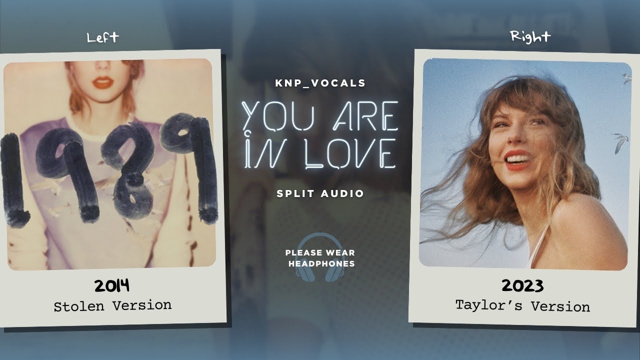Taylor Swift - You Are In Love (Stolen vs. Taylor's Version / Split Audio)