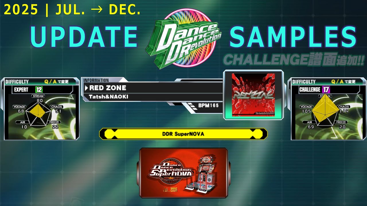 DDRGP SONG SAMPLES UPDATE 2025 2/2 (JUL-DEC) ♦ DDR GRAND PRIX
