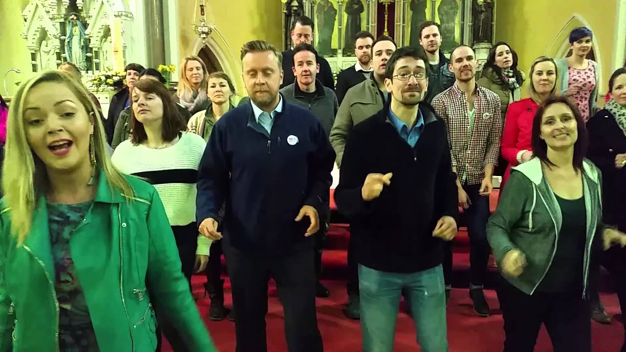 Dublin Gospel Choir Cover of 'Put a little love in your heart' - Help save Robyn Smyth's life