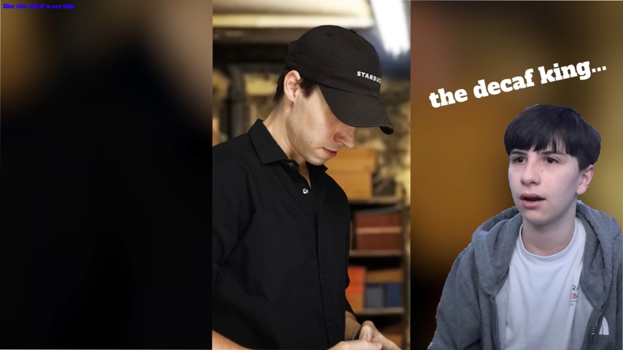 your getting... DECAF @JosiahSchneider