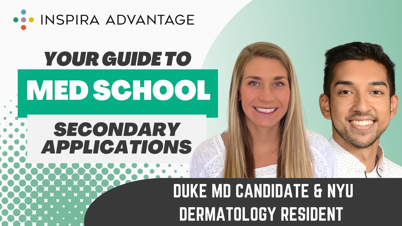 Your Guide To Med School Secondary Applications