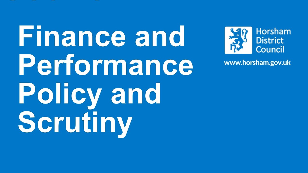 Finance and Performance Policy and Scrutiny Committee - 9 March 2026