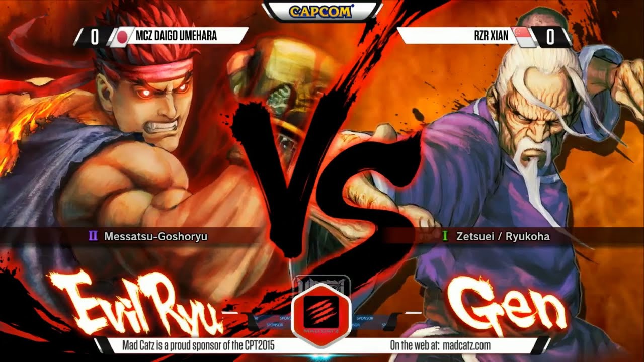 USFIV: MCZ Daigo Umehara vs RZR Xian - SEAM 2015 Top 8 - CPT 2015