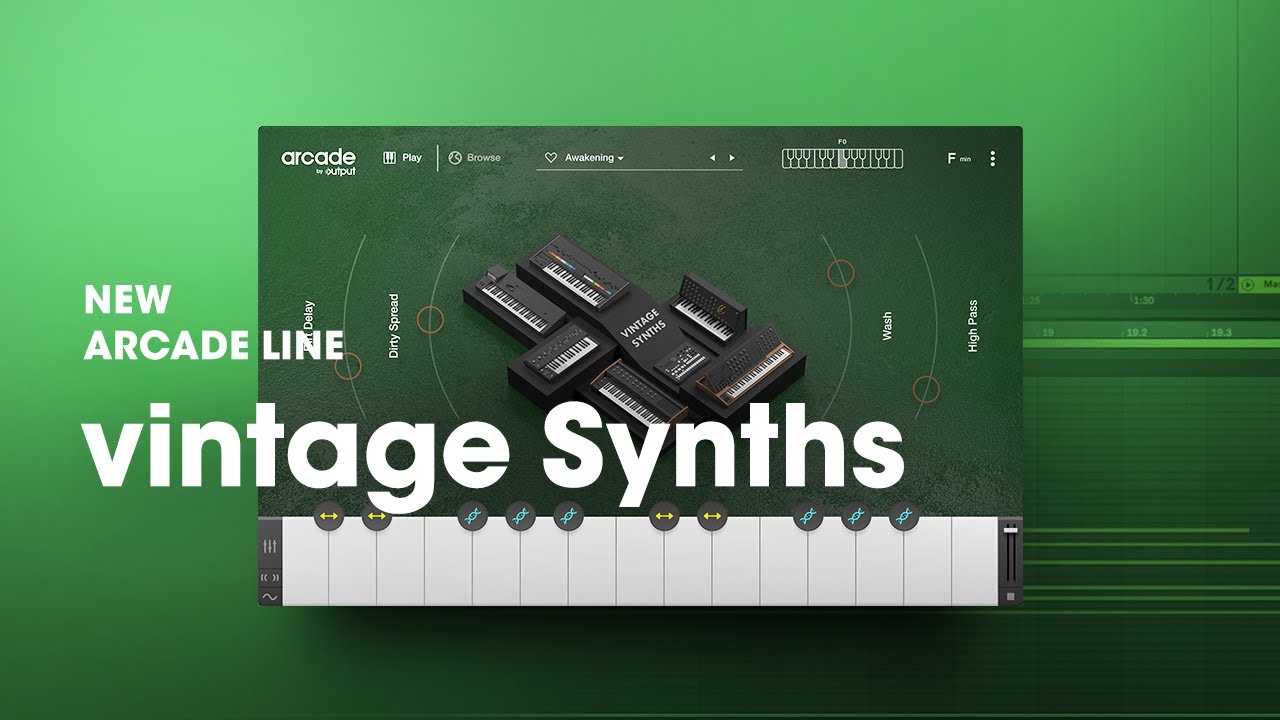 Arcade by Output - Introducing Vintage Synths