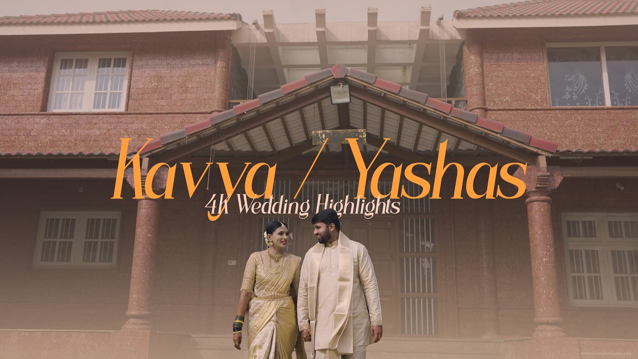 Kavya & Yashas - 4K Wedding Highlights 2026 | Dilip Photography & Films | Bengaluru