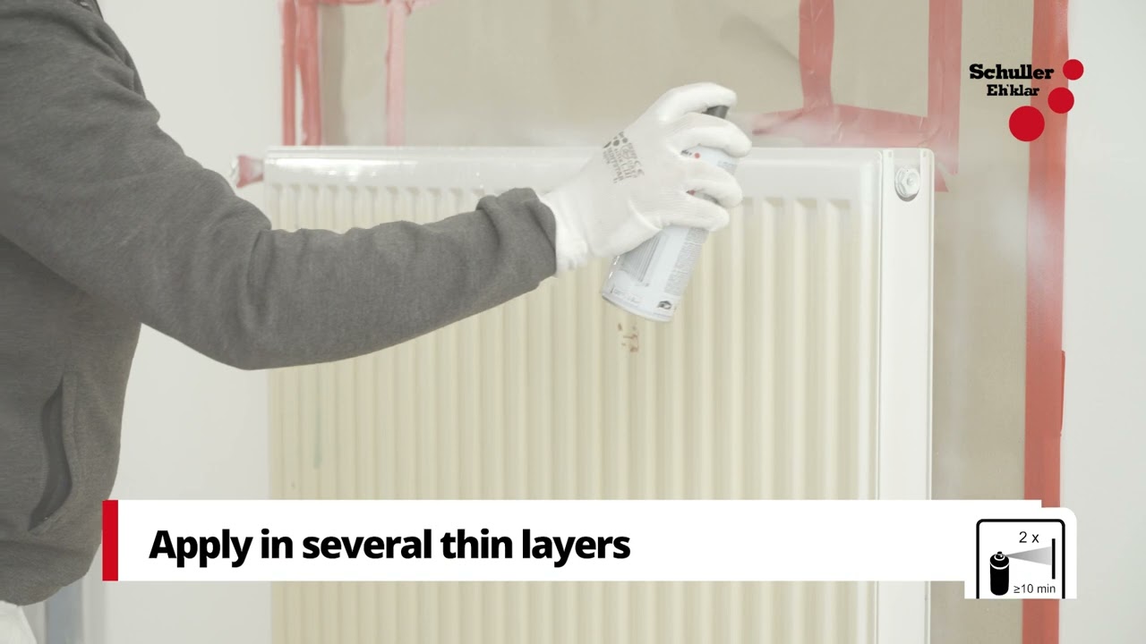 Schuller Eh'klar - Paint spray PRISMA TECH Radiator