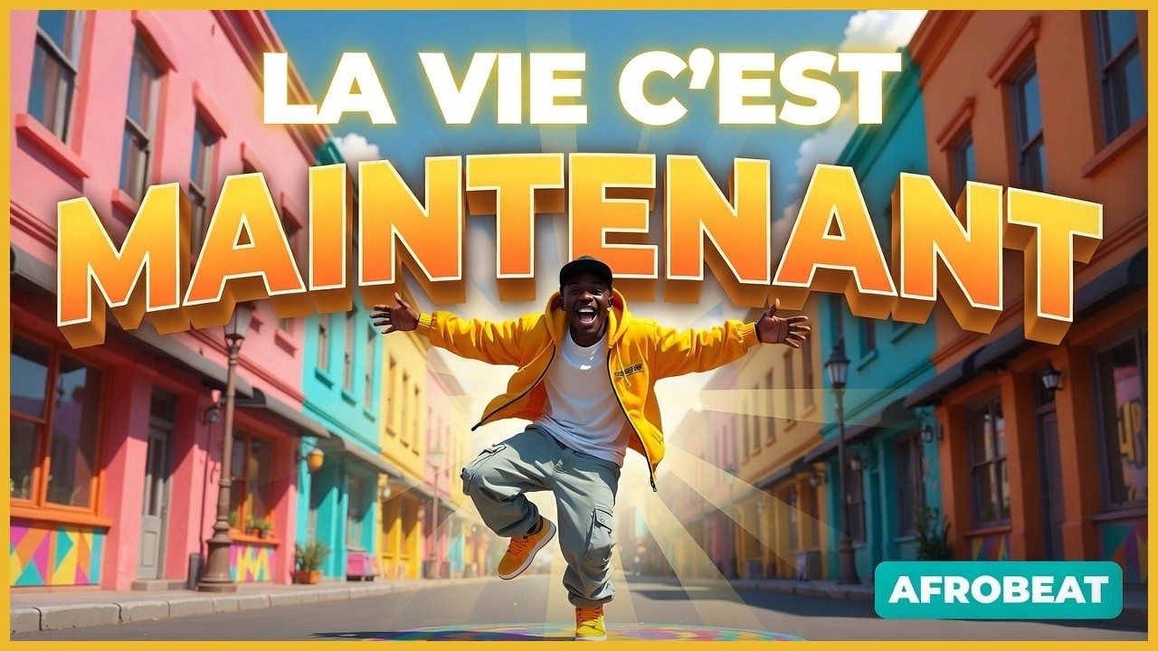 La Vie C'est Maintenant  🌟 Profite de Chaque Instant | Afrobeat Positif