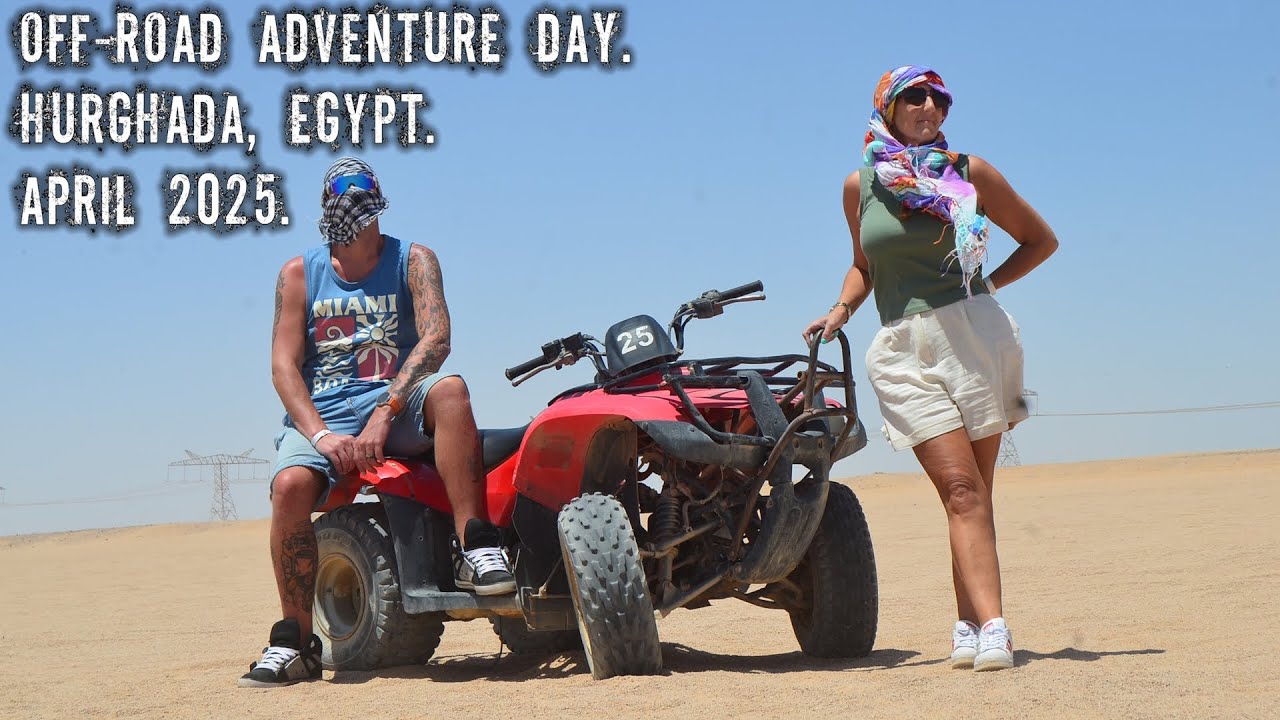 Off-Road Adventure Day, Hurghada, Egypt. April 2025.  #Insta360x4