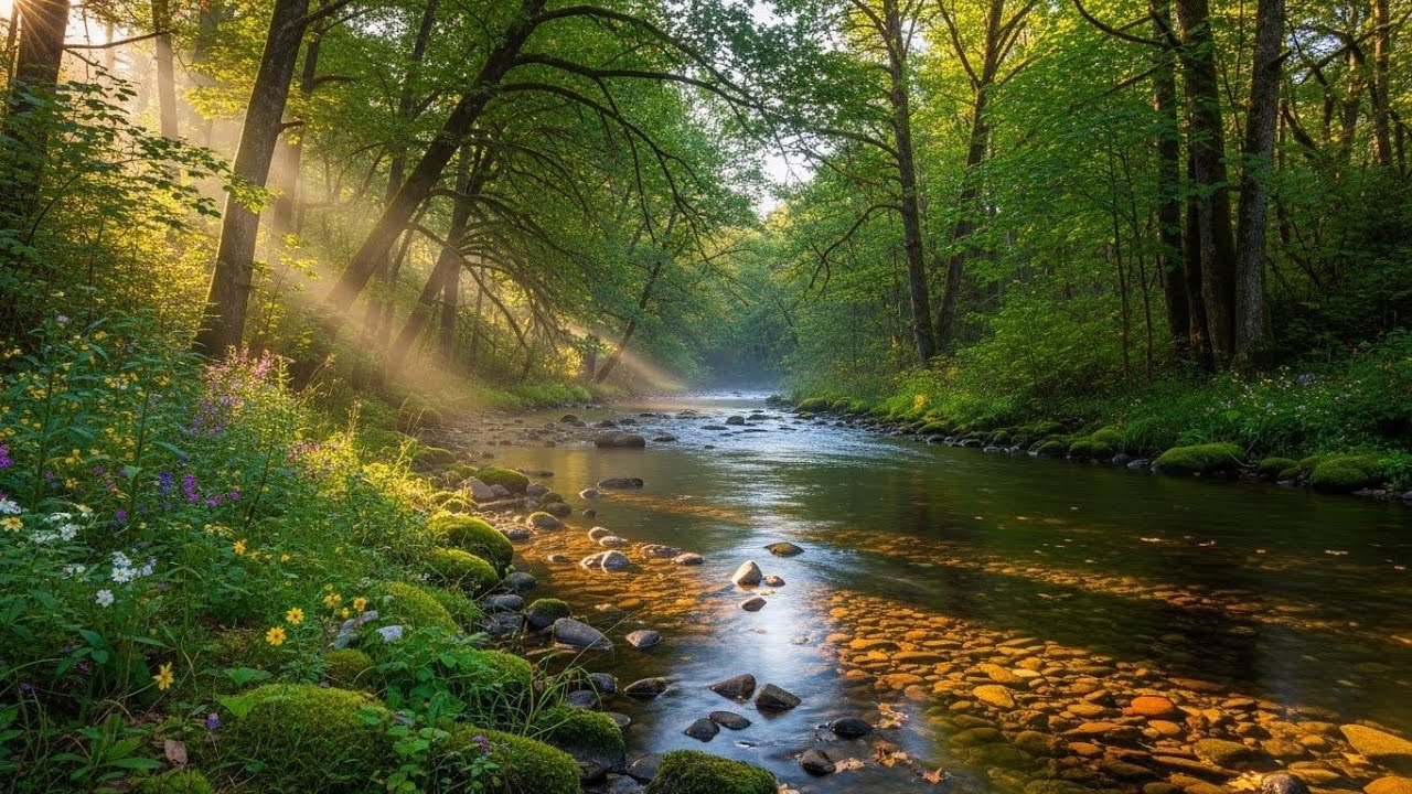 River and Forest Sounds 🌿🌊 Calm Nature Ambience for Relaxation and Focus #2507