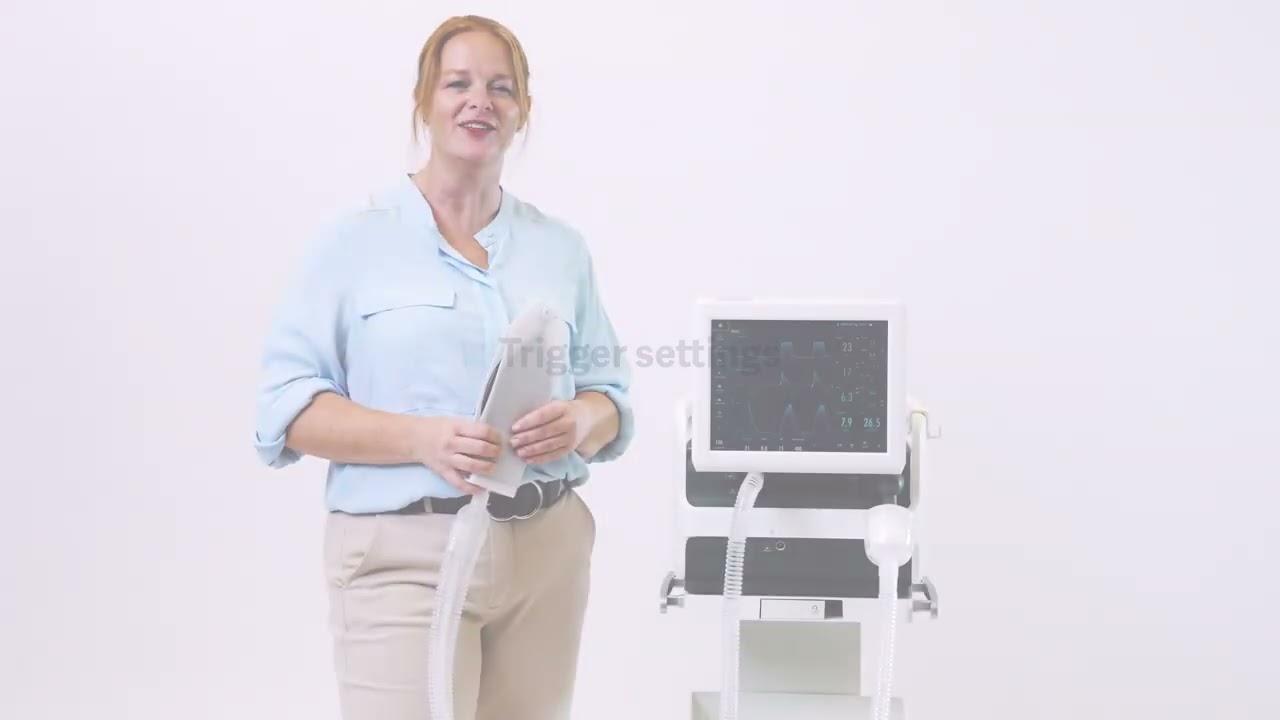 How to get started using the Servo-air ventilator