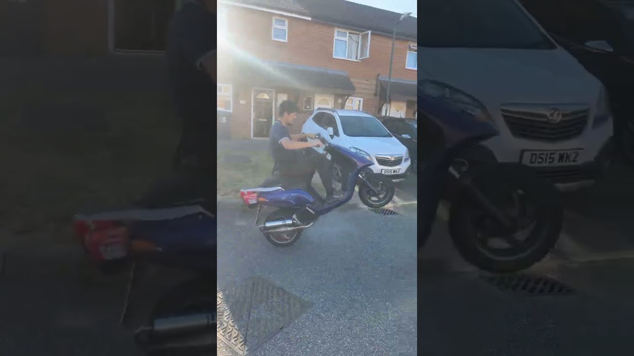 Typhoon 125 2t #trending #music #bike #wheelie #typhoon #malossi