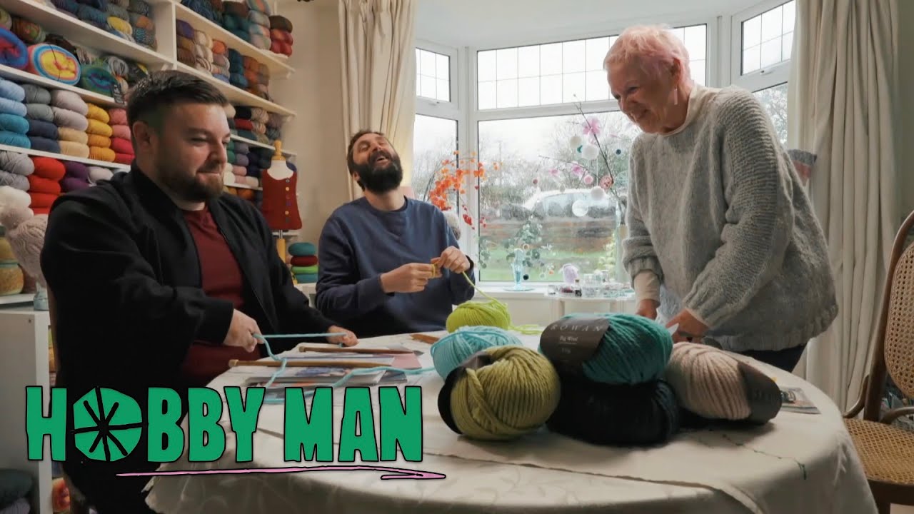 Alex Brooker & Joe Wilkinson's knitting adventure 😂 | Hobby Man
