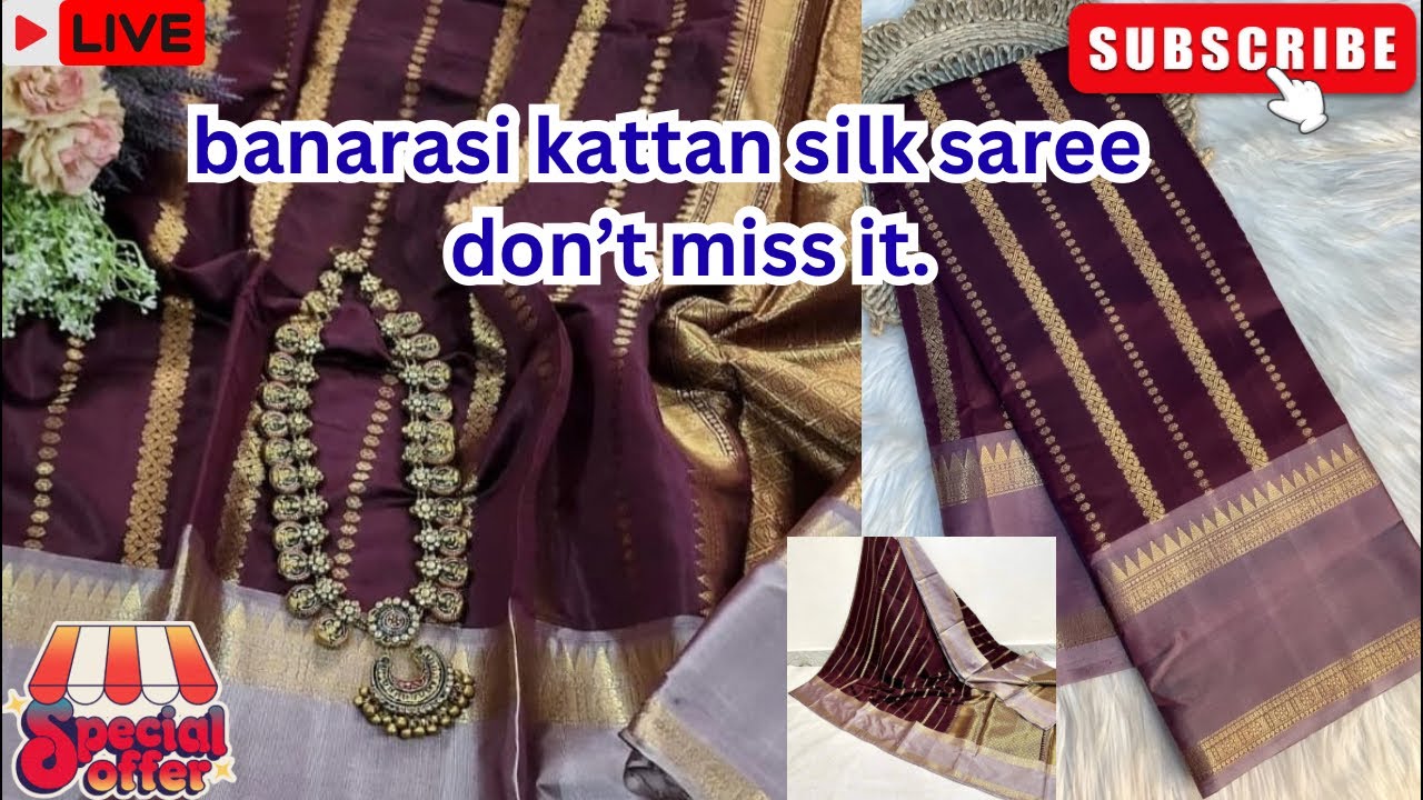🔴live offer price trending kattan silk enquiry 9626660615 #elampillai #saree#indianwear #offer