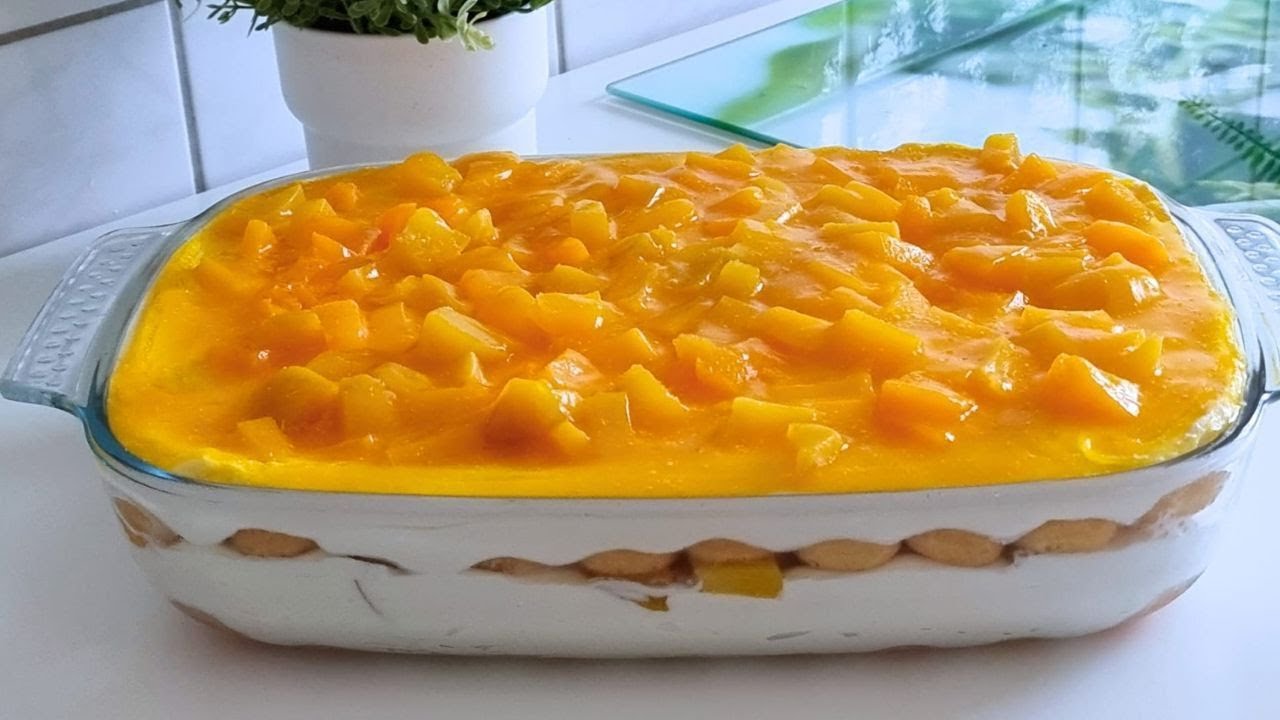 Solero Dessert mit Pfirsich & Maracuja | schnell und einfach in nur 10 Minuten 😍
