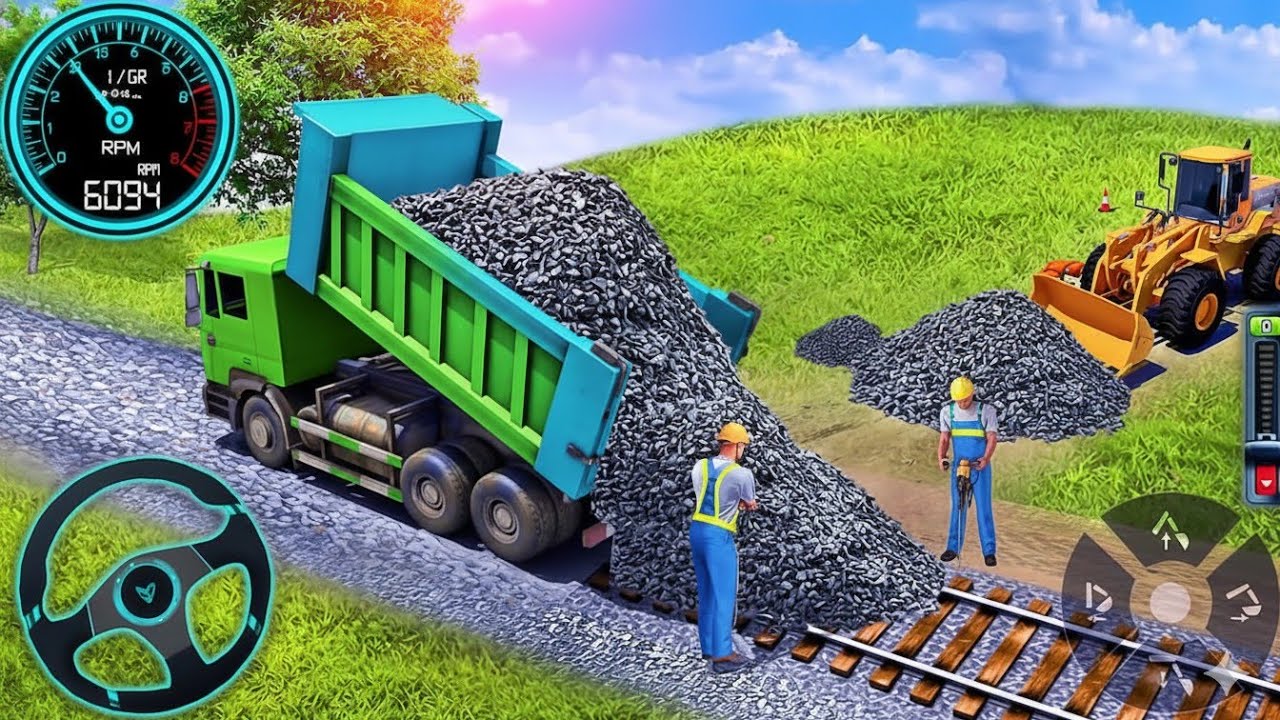 JCB Game 3D 🛣️ Track Construction Simulator | Real JCB Work Gameplay Android 2026