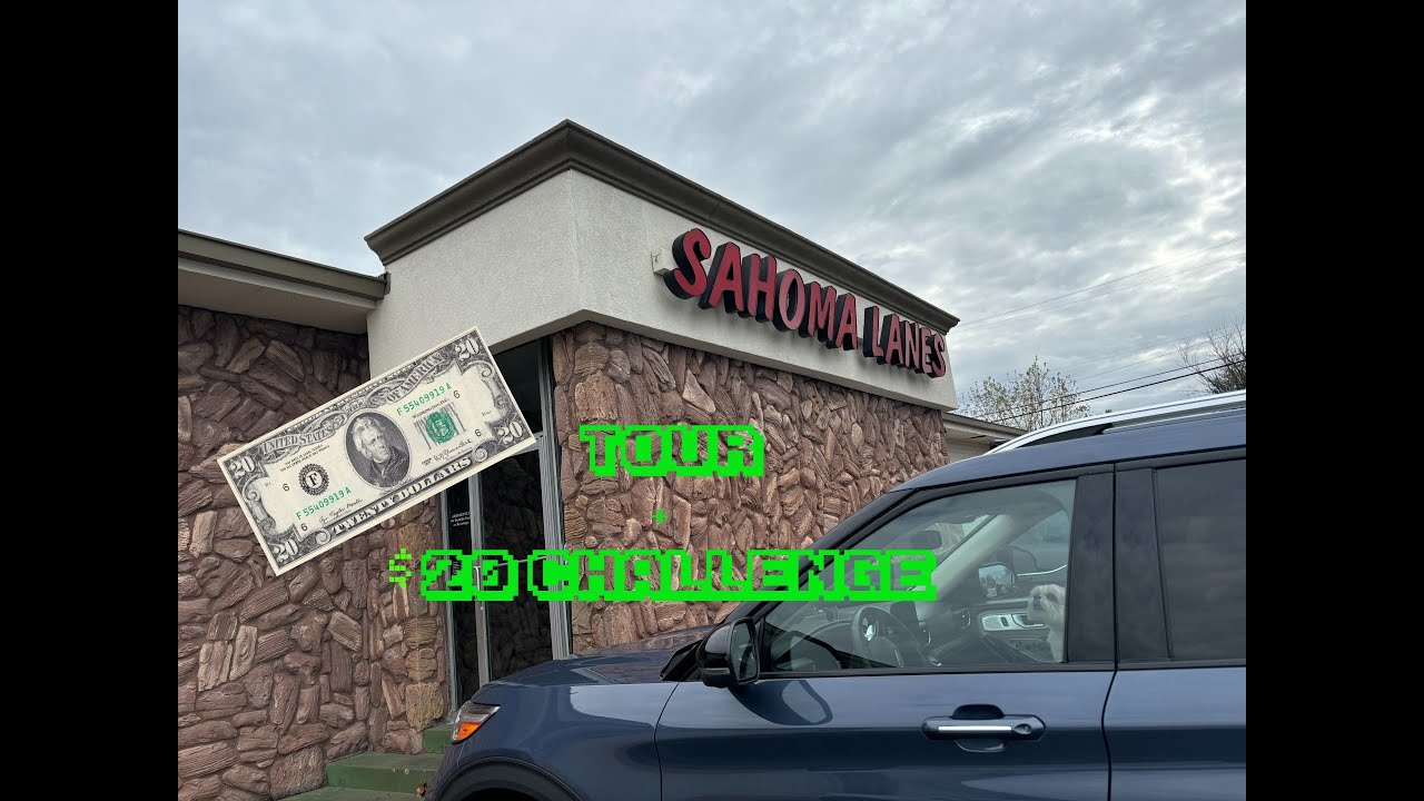 Sahoma Lanes arcade tour + gameplay Sapulpa OK