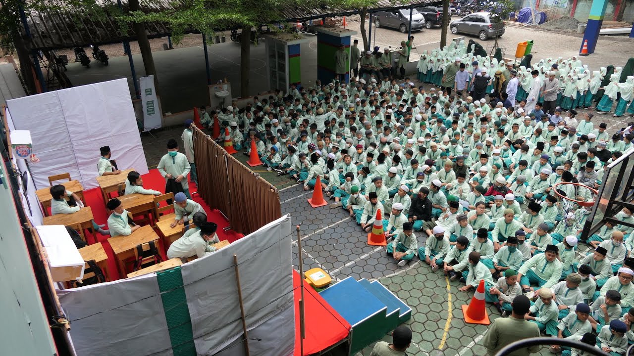 SIMULASI MITIGASI GEMPA BUMI - SD ISLAM ABU DZAR