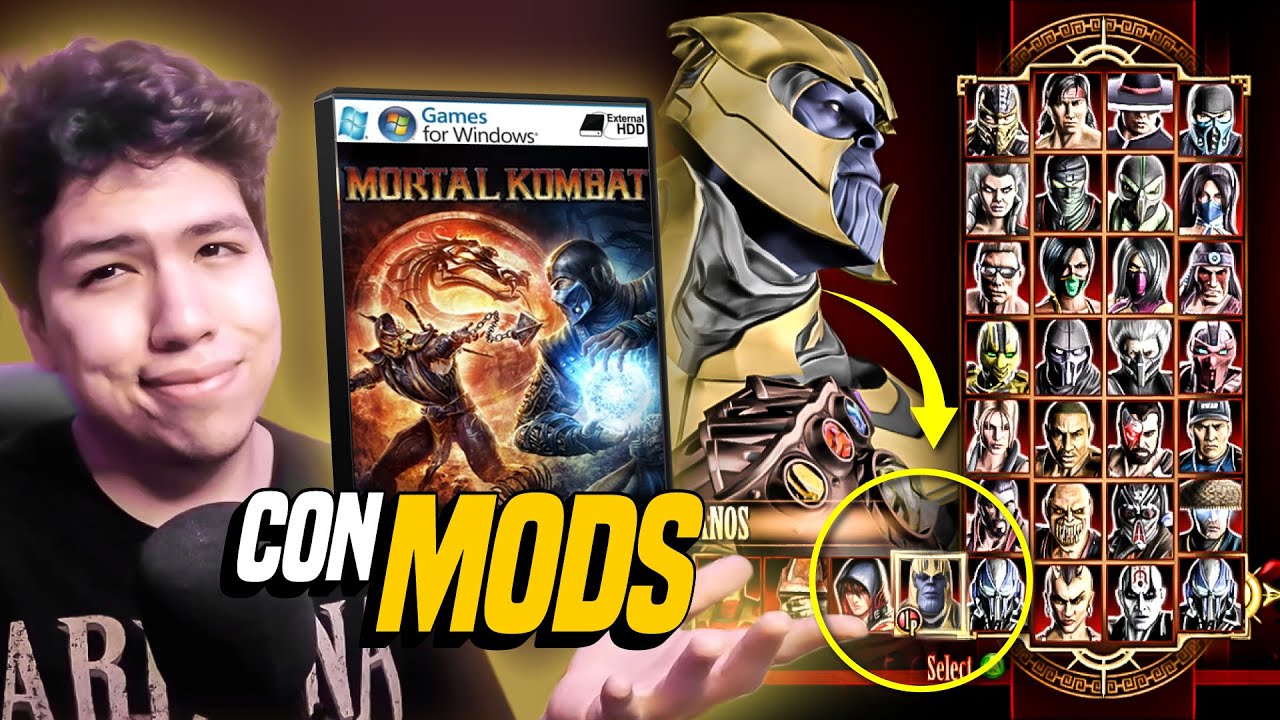 Como instalar MODS EN MORTAL KOMBAT 9 PC