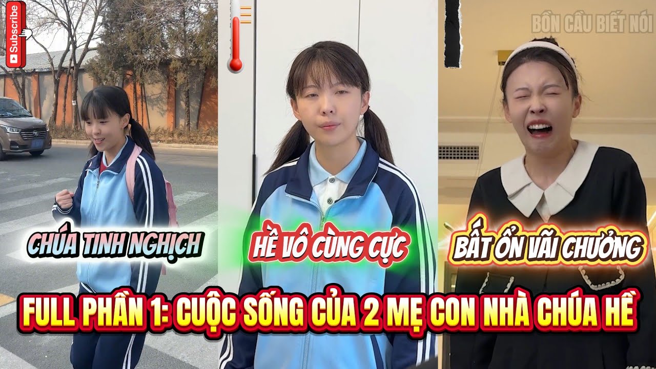 [Tổng Hợp Phần 3] Cuộc Sống Tấu Hề Của 2 Mẹ Con Tiểu Vũ | Xem Đi Rồi Cười.
