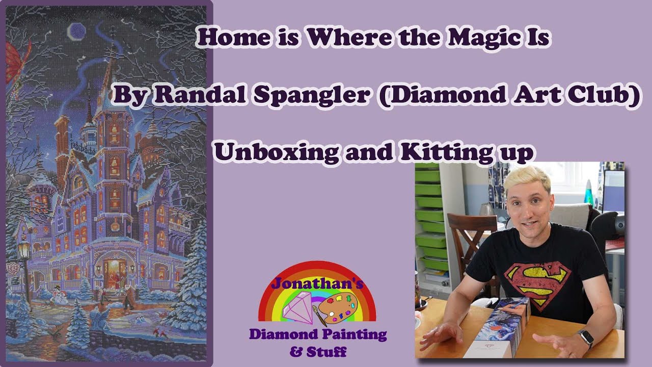 Home is Where the Magic is by Diamond Art Club- Unboxing and Kitting up #FamalongUK