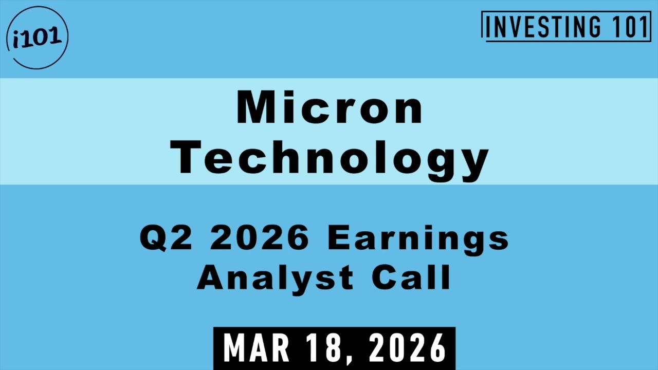 Micron Technology Q2 2026 Earnings Analyst Call