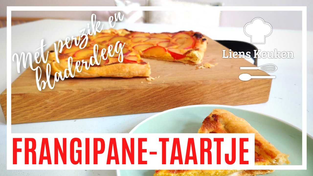 Makkelijk bladerdeeg taartje | FRUITTAART | Met Frangipane