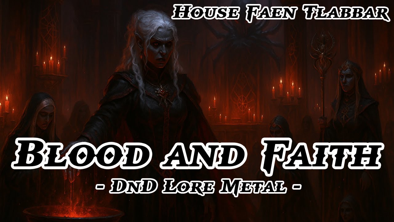 Blood and Faith (House Faen Tlabbar - D&D Lore Metal)