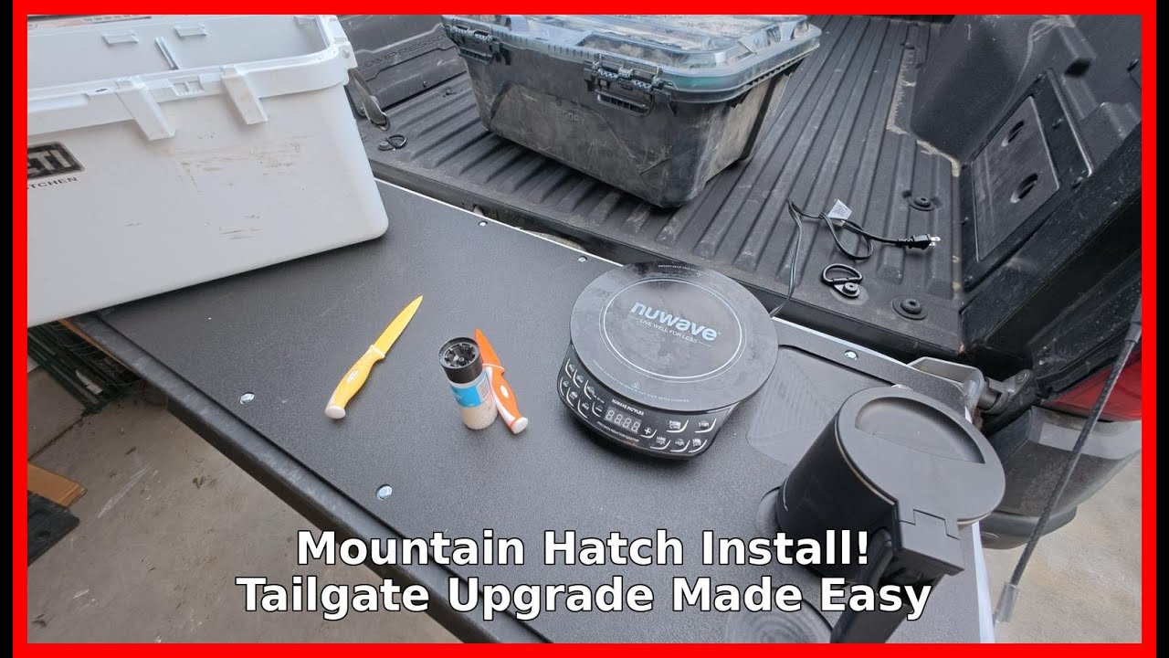 Mountain Hatch table install: Transform Your Tacoma in Minutes