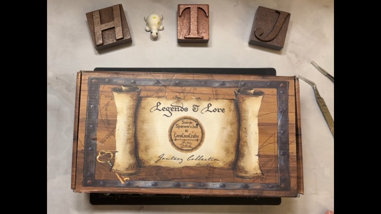 Unboxing Legends and Lore - coracreacrafts