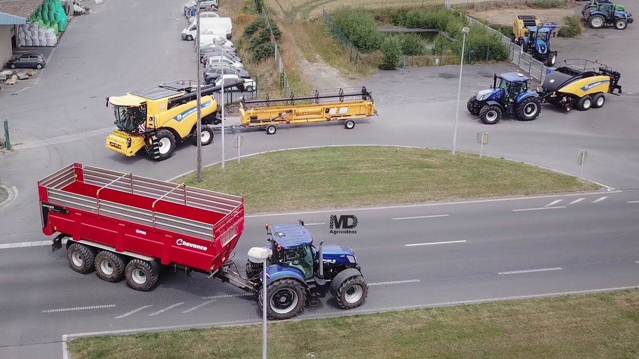 Старт жатвы 2019 в Blanchard Agriculture