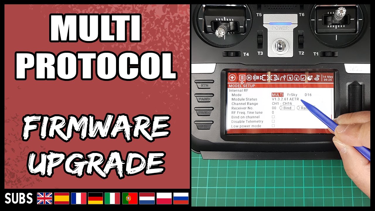 Come aggiornare il Modulo Multiprotocollo 4in1 (Jumper, Radiomaster, iRangeX, URUAV)