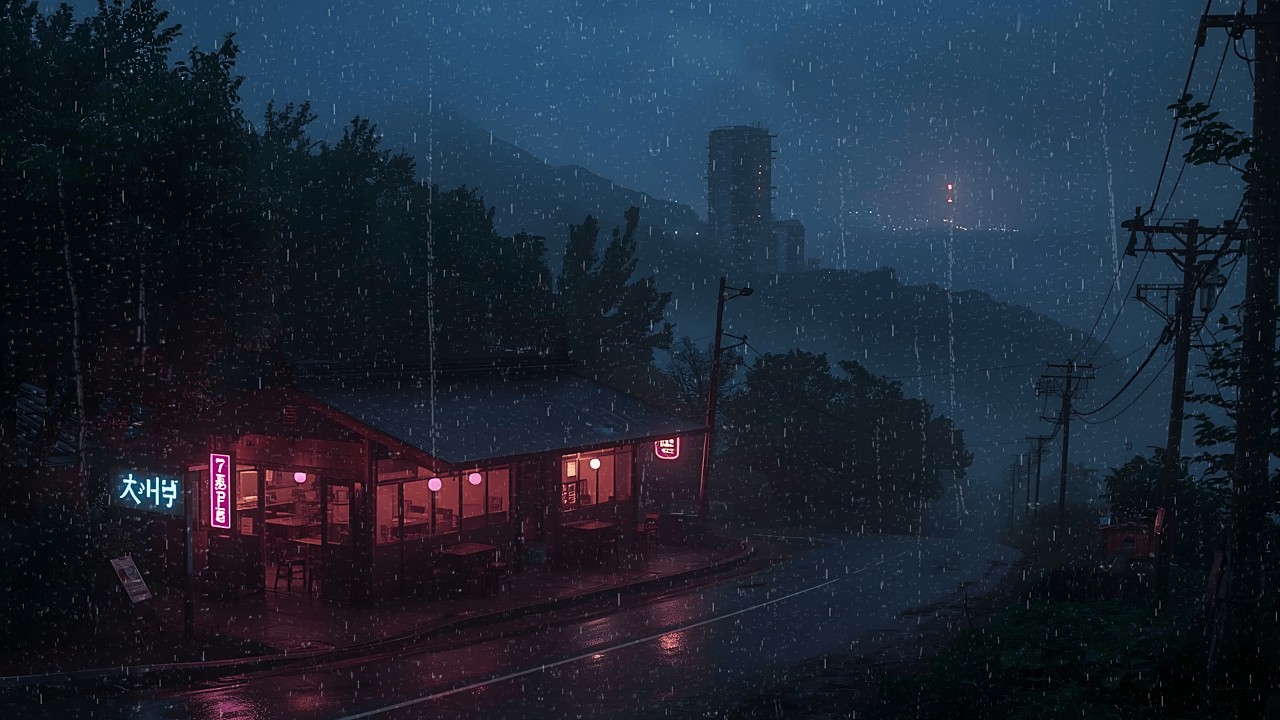 Rainy Lofi Ambience 🌧️ Quiet Focus Beats | Study, Sleep, Focus