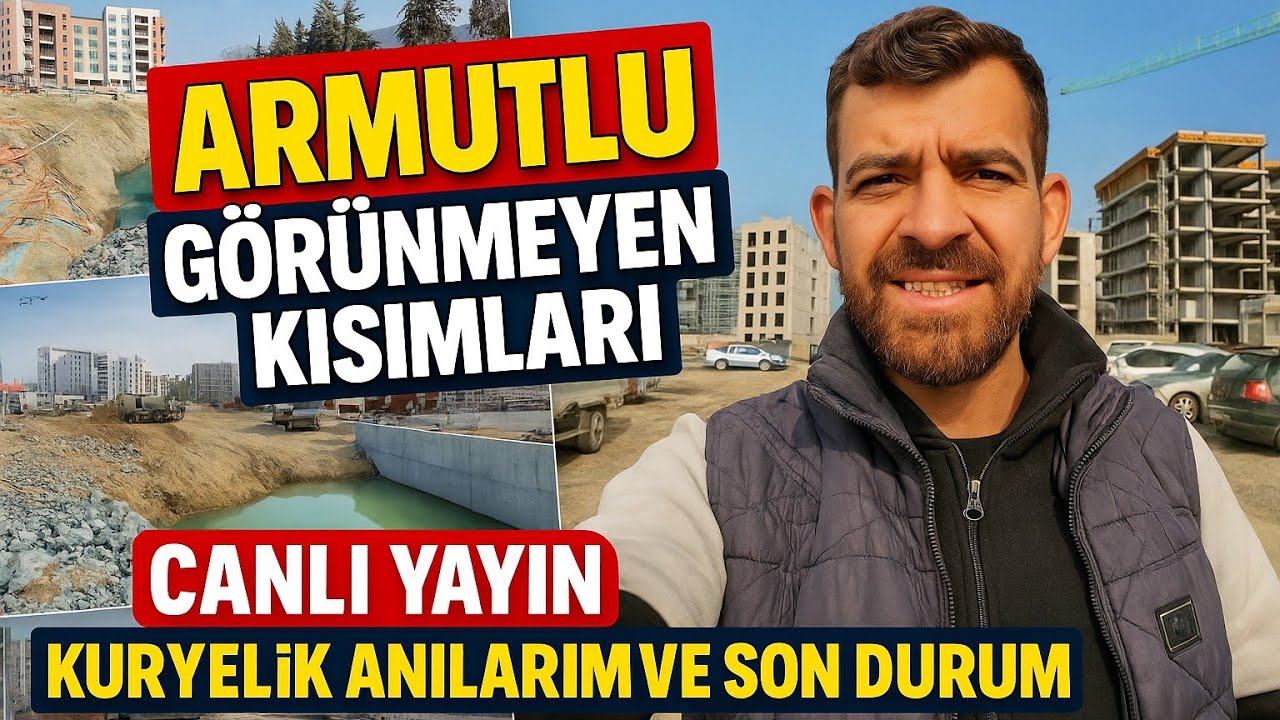 Antakya Armutlu&rsquo;nun G&ouml;r&uuml;lmeyen Kısımları! | B&uuml;y&uuml;k Değişim Başladı + Canlı Yayın Duyurusu