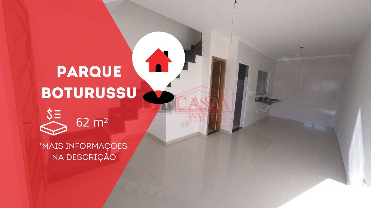 Sobrado a venda no Parque Boturussu