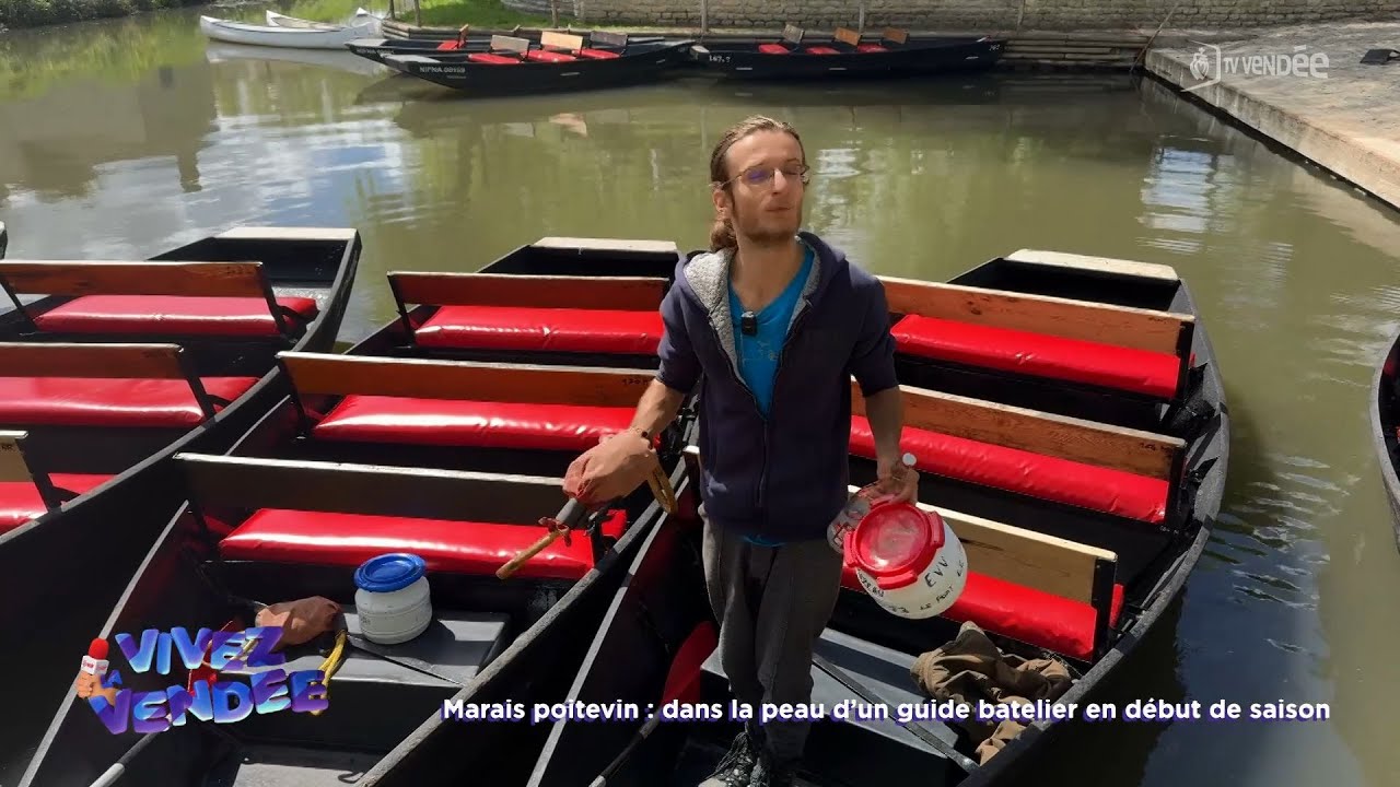 Vivez la Vendée : Être guide batelier dans le Marais poitevin