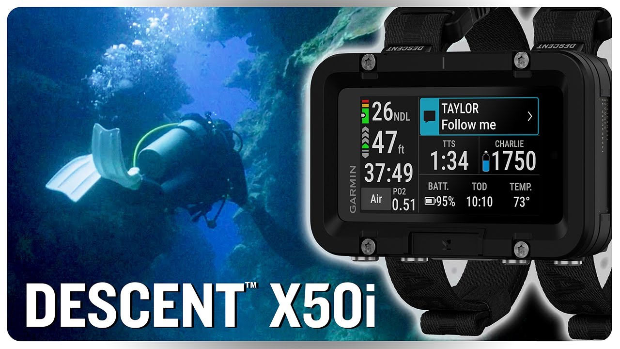 Garmin Descent X50i | Air-integrated Premium Dive Computer