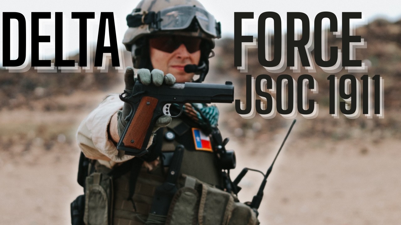 САМЫЙ ДОСТУПНЫЙ DELTA FORCE 1911, MAC SDS TISAS 1911 JSOC