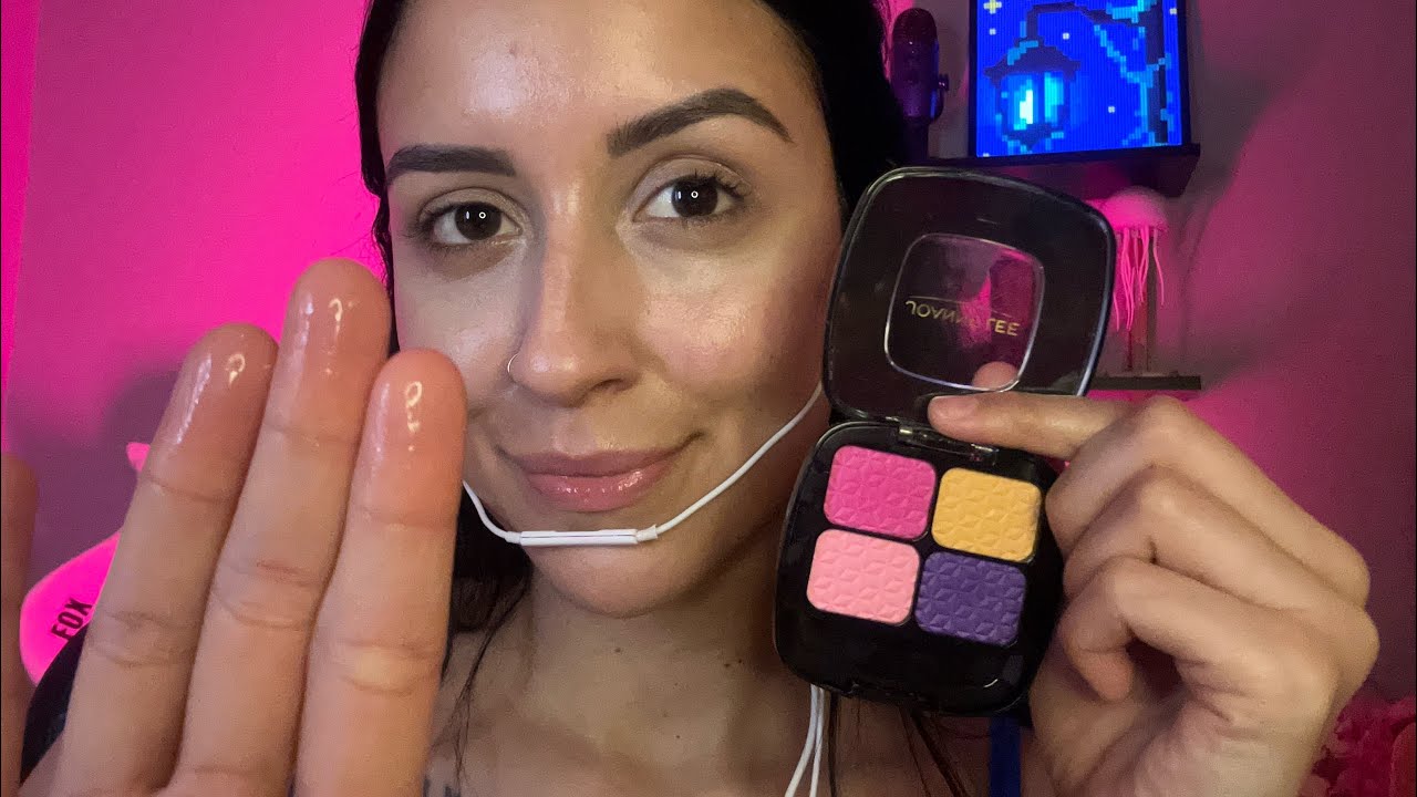 Asmr: maquiagem molhada! 
